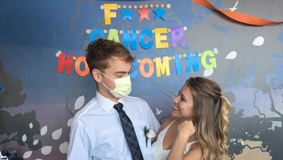Teen brings homecoming to best friend battling cancer
