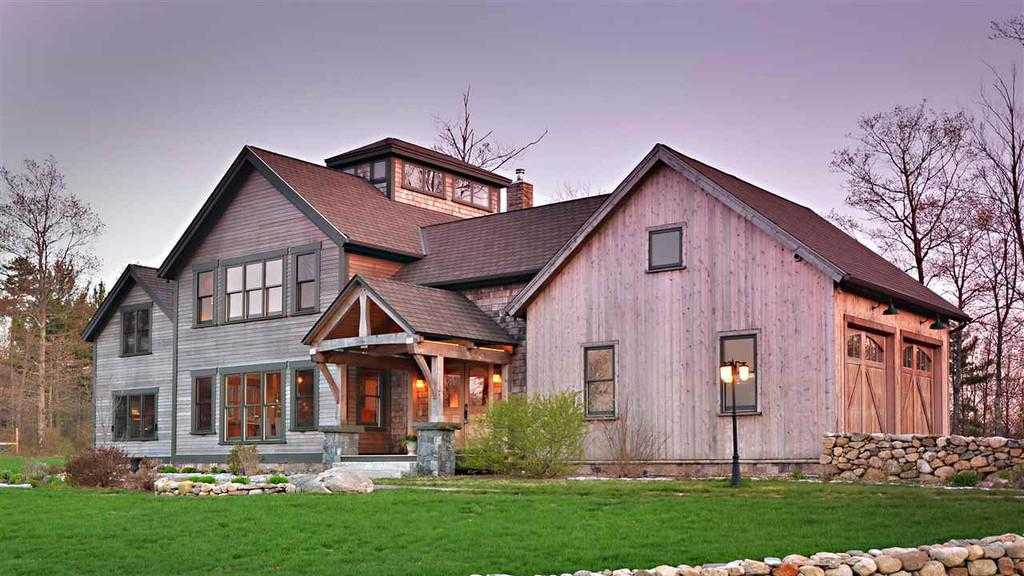 Mansion Monday: A stunning modern farmhouse in Candia