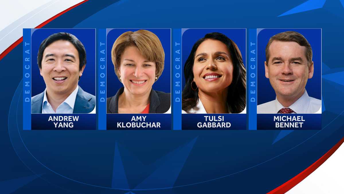 Several presidential candidates spend New Year's Day in NH