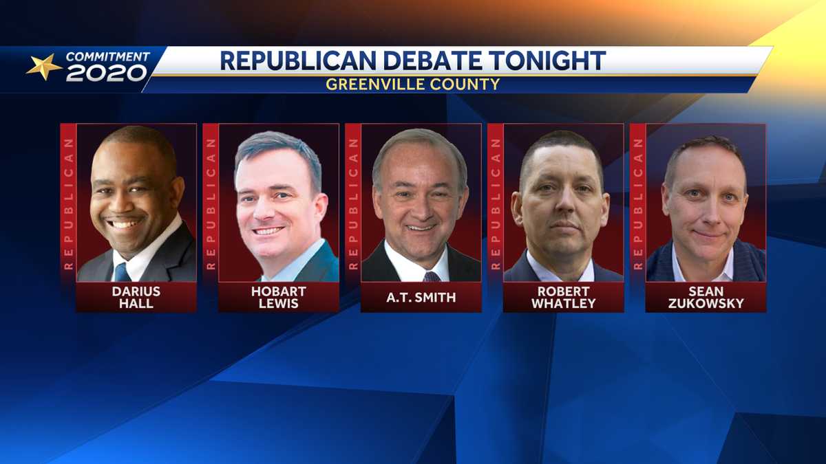 WYFF 4 to livestream debate among Republican Greenville County sheriff ...