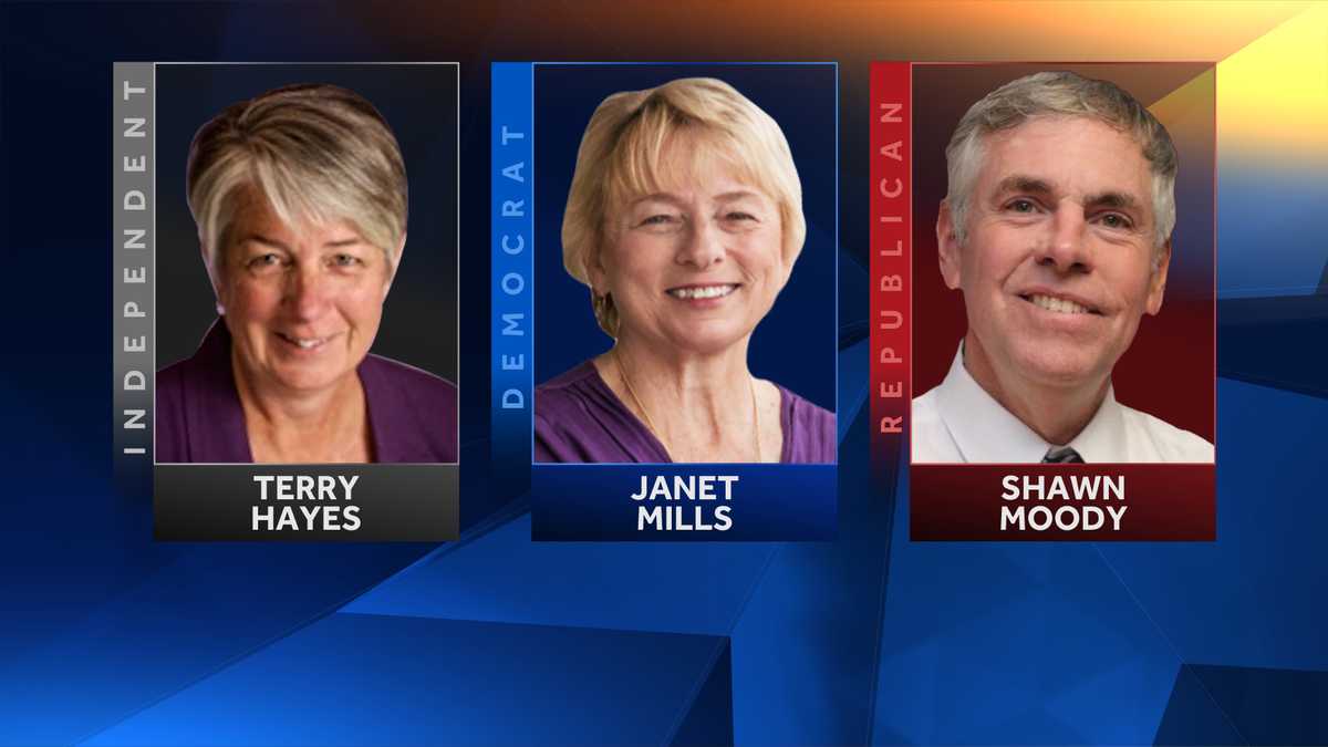 Three candidates seeking to be Maine's next governor