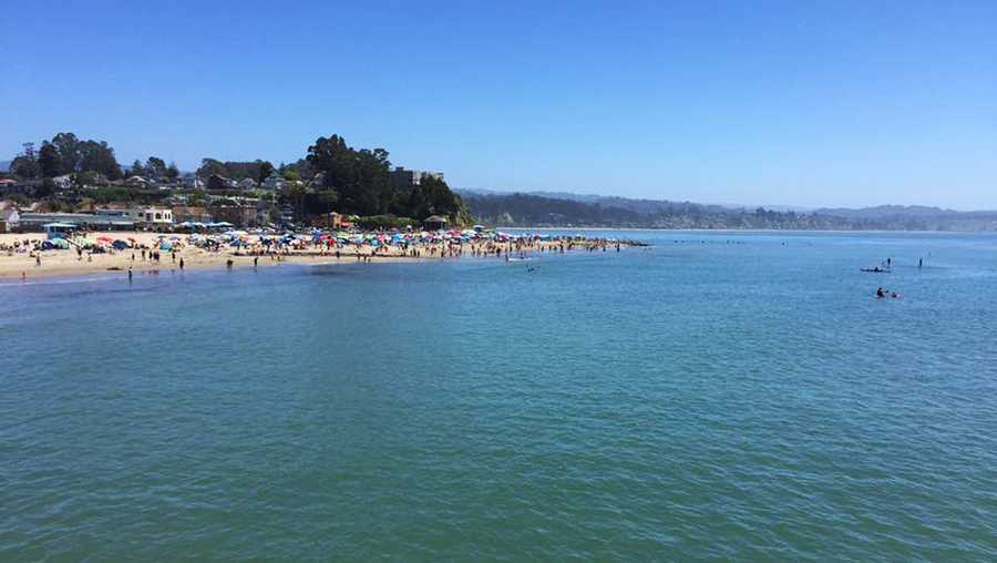 Santa Cruz beaches hot destinations to chill during heat wave