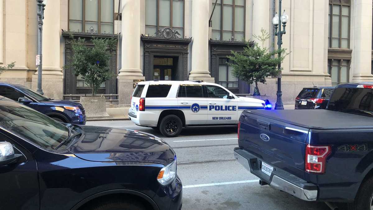 NOPD investigates bank robbery at Capitol One Bank in CBD