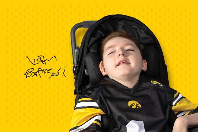 Iowa&#x20;at&#x20;Rutgers,&#x20;Sept.&#x20;19&#x20;Kid&#x20;Captain&#x3A;&#x20;Liam&#x20;Bartleson,&#x20;age&#x20;11,&#x20;Altoona