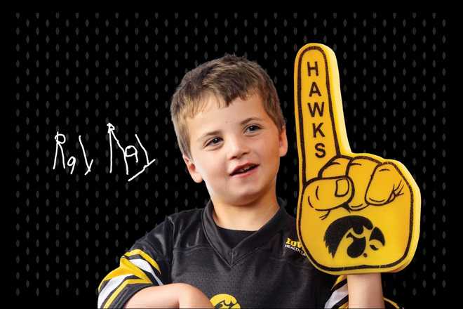 Iowa&#x20;vs.&#x20;Michigan&#x20;State,&#x20;Nov.&#x20;22&#x20;Kid&#x20;Captain&#x3A;&#x20;Ray&#x20;Walker,&#x20;age&#x20;7,&#x20;Indianola