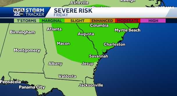 Heat advisories for Friday, changes for SE GA and the Lowcountry - WJCL