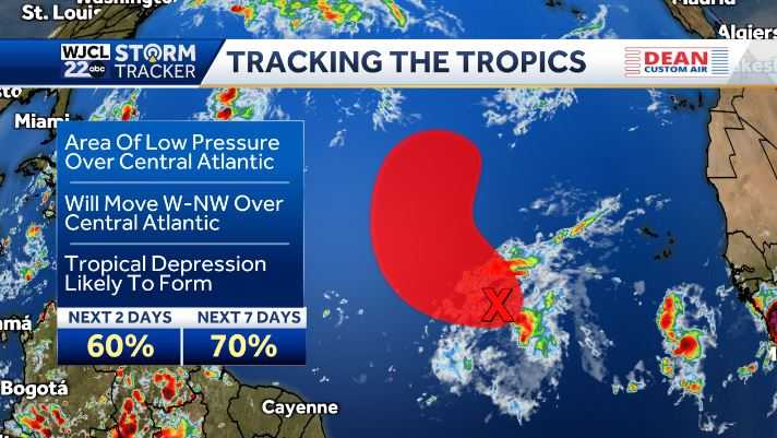 Sunny week ahead for Southeast Georgia and the Lowcountry - WJCL