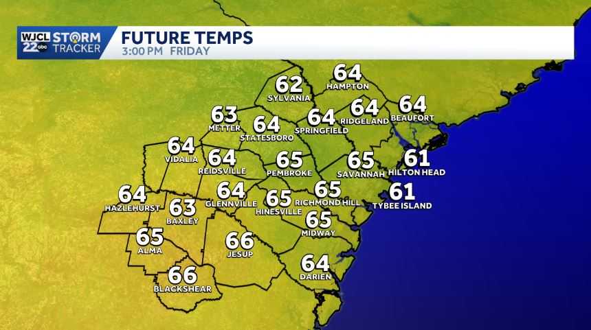 Pleasant end to the holiday week for Southeast Georgia and the ...
