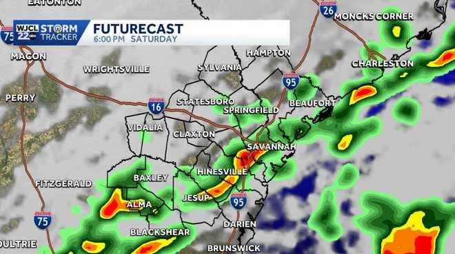 Storm system will bring rain to Southeast Georgia and the Lowcountry on ...