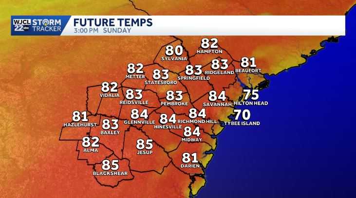 Unseasonably warm weather continues into next week across Southeast ...
