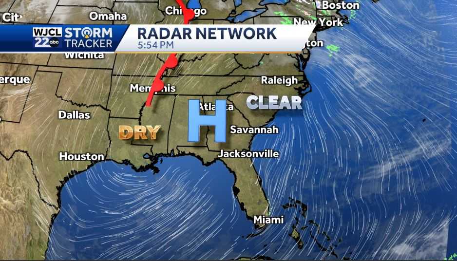 Sunny weekend ahead for Southeast Georgia and the Lowcountry - WJCL