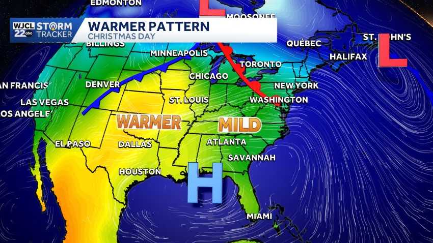 Unseasonably warm Christmas expected for Southeast Georgia and the Lowcountry