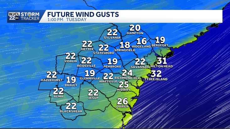 Brief cooldown for Southeast Georgia and the Lowcountry arrives this ...