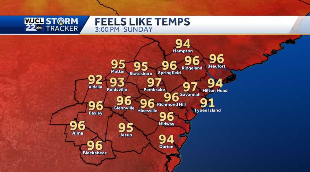 Rain chances and cooler temperatures return for Southeast Georgia - WJCL