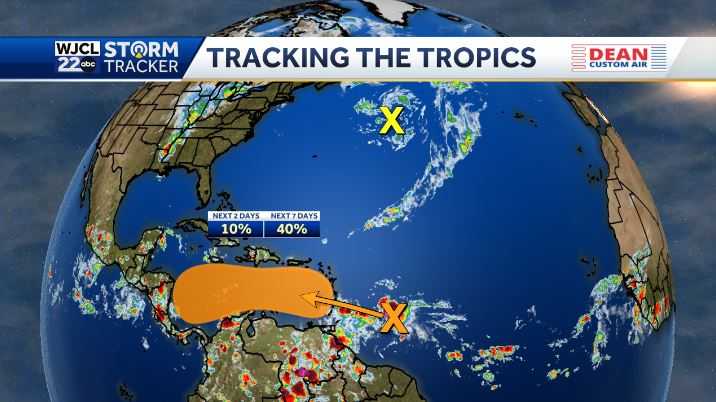 National Hurricane Center still monitoring two disturbances - WJCL