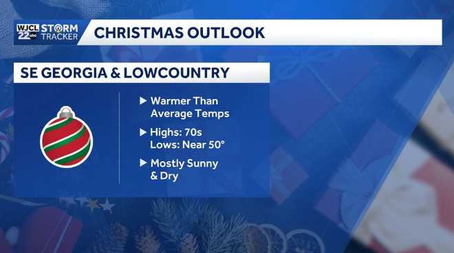 Unseasonably warm Christmas expected for Southeast Georgia and the ...