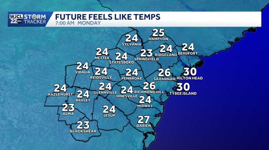 Colder Weather finally returns next week for Southeast Georgia and the ...