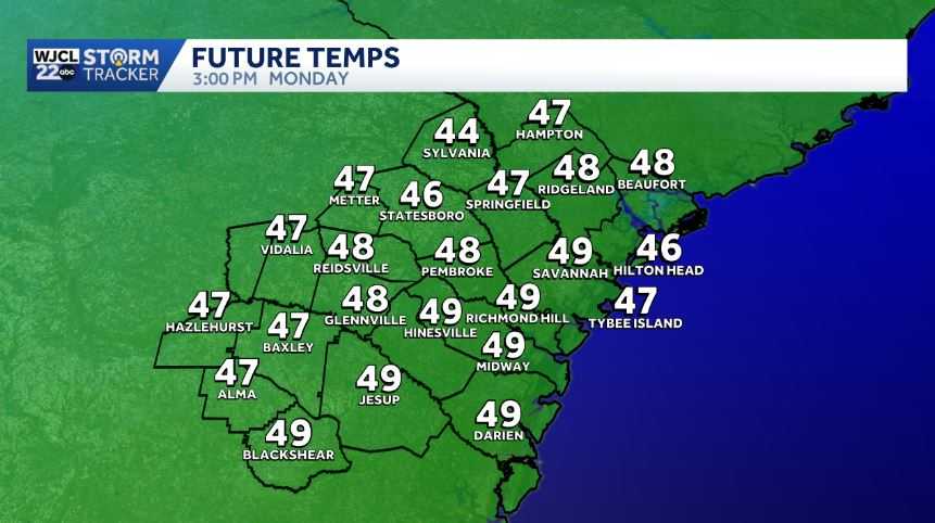 Impact Days: Freezing start to the work week for Southeast Georgia and ...