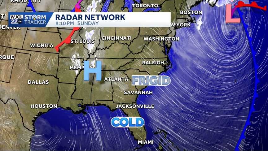 Impact Day: Tracking another hard freeze across Southeast Georgia and ...