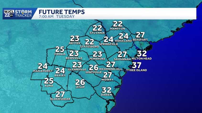 Hard freeze expected across Southeast Georgia and the Lowcountry on ...