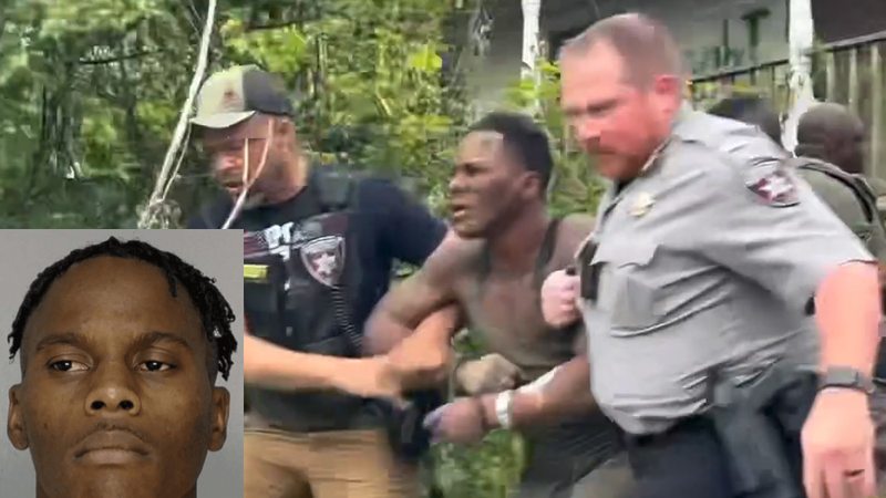 Video shows authorities in Georgia capture 'violent' sex offender who escaped custody at hospital