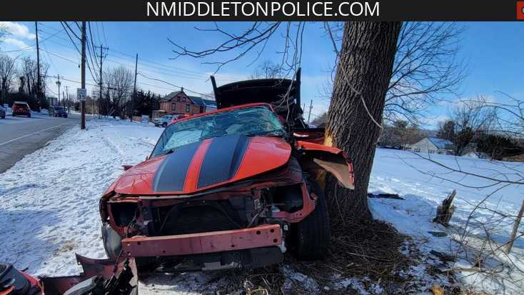 Driver crashes into tree after experiencing medical emergency, police say