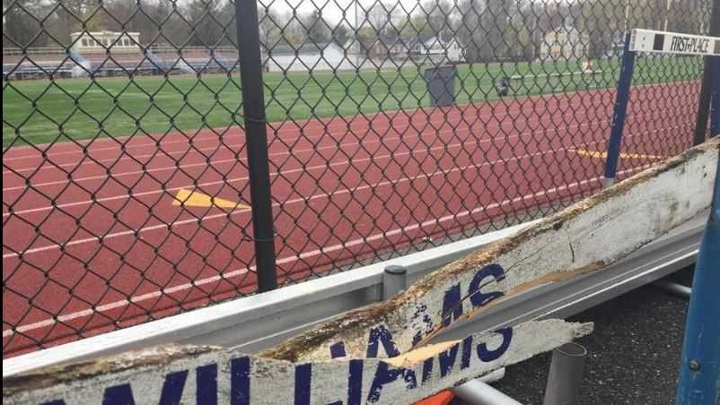 Teens Trash Archbishop Williams Football Field In Braintree