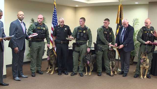 K-9 Bruno Retires from the Sonoma County Sheriff's Office