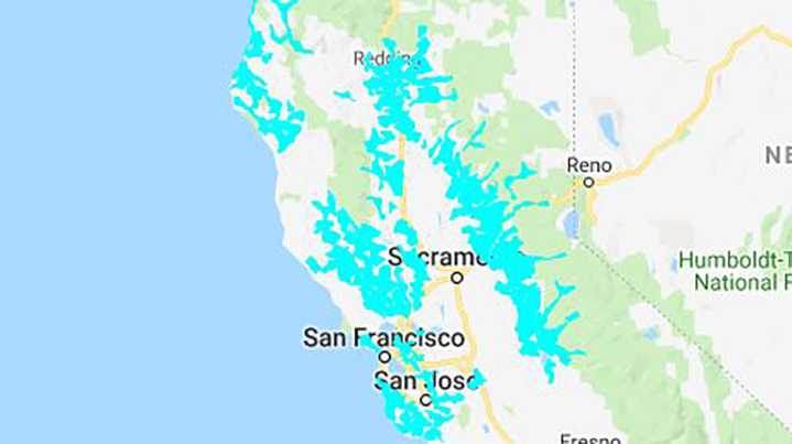 INTERACTIVE MAP Where customers are impacted by PG E power shutoffs