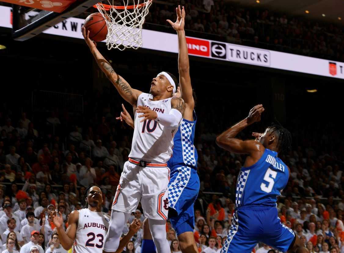 Doughty, No. 17 Auburn Top No. 13 Kentucky 75-66