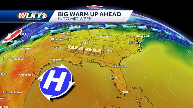 Weekly weather planner: Big warmup in store for Louisville before rain chances return - Vimarsana News