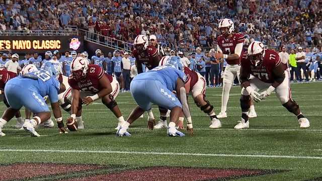 South Carolina allows 9 sacks, Gamecocks fall to No. 21 North Carolina 31-17 - Vimarsana News
