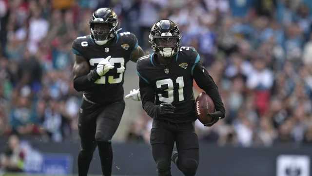 Lawrence, Ridley and defense help Jaguars beat Falcons 23-7 in