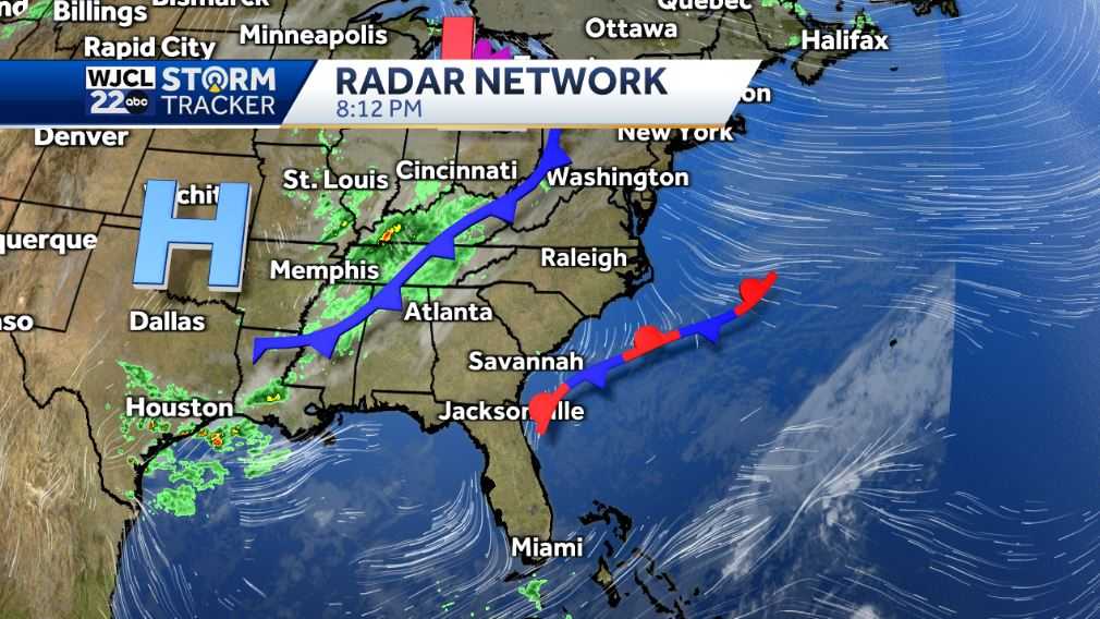 Cold front will arrive early next week and bring back rain chances on ...