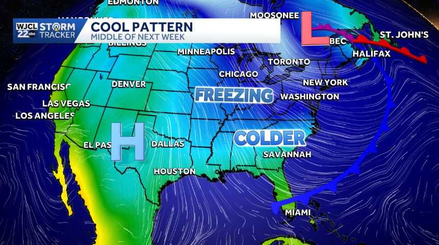 Cooler temperatures in the New Year's Forecast for Southeast Georgia ...
