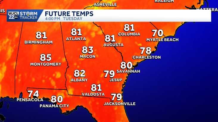 Warmer weather returns to Southeast Georgia and the Lowcountry this ...