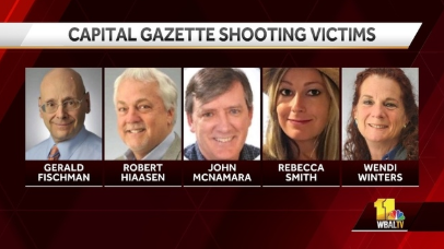 Who are the five Capital Gazette employees killed in Annapolis shooting?
