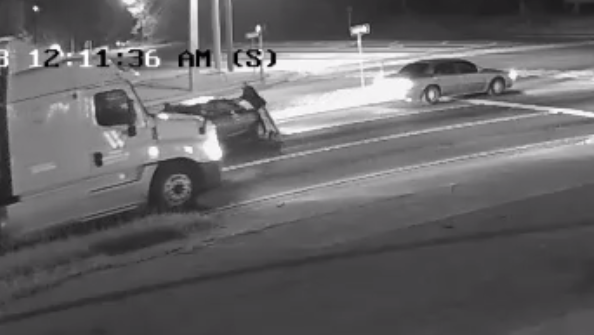 Man faces attempted murder charges after walking into traffic, firing ...