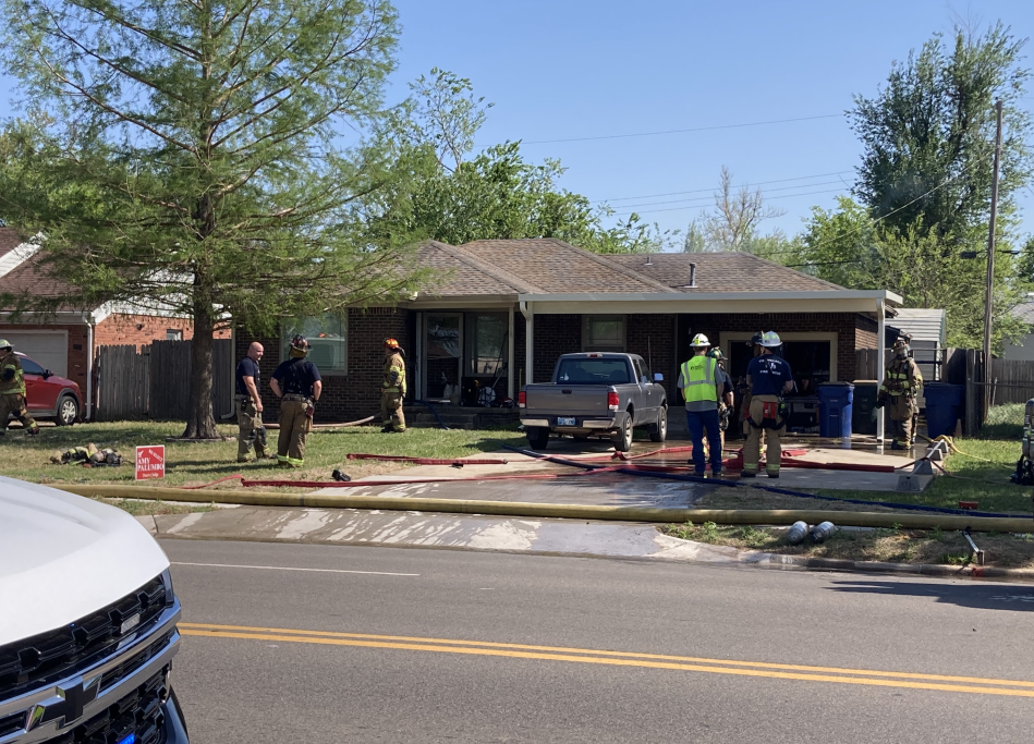 Crews Battle House Fire Near The Village