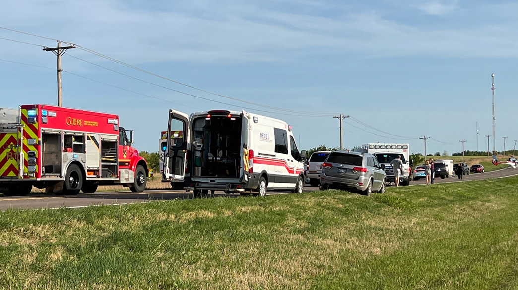 Multiple crews respond to accident in Logan County