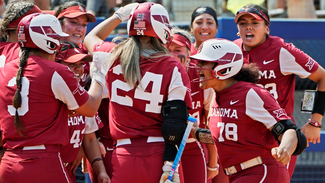 Oklahoma softball largest shutout win in regional finals history