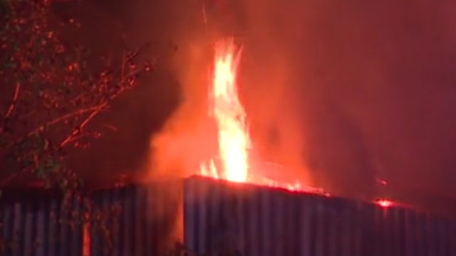 Multiple agencies battle fire at building in Bethany overnight - Vimarsana News