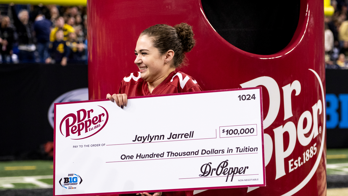OCCC student wins 100,000 in Dr. Pepper tuition giveaway