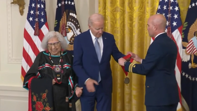 Oklahoma woman given one of nation's highest awards - Vimarsana News