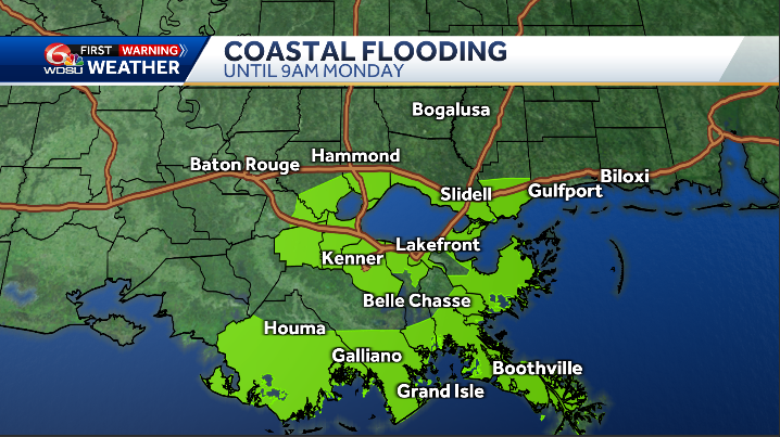 Coastal Flood Advisory in effect
