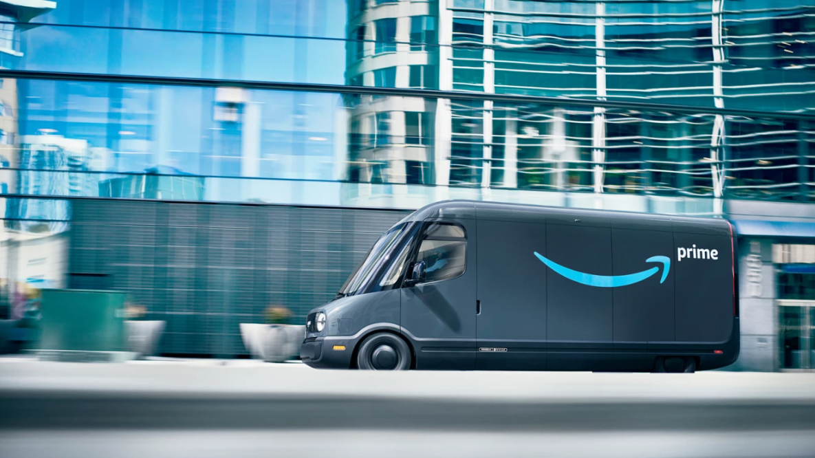 New Amazon electric vans to deliver holiday packages in Boston