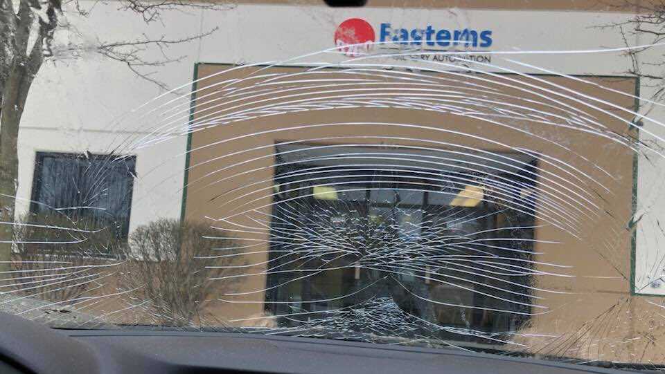 Man claims car damaged by snow plow