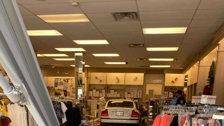 72-year-old woman injured after car crashes into Northshore clothing store