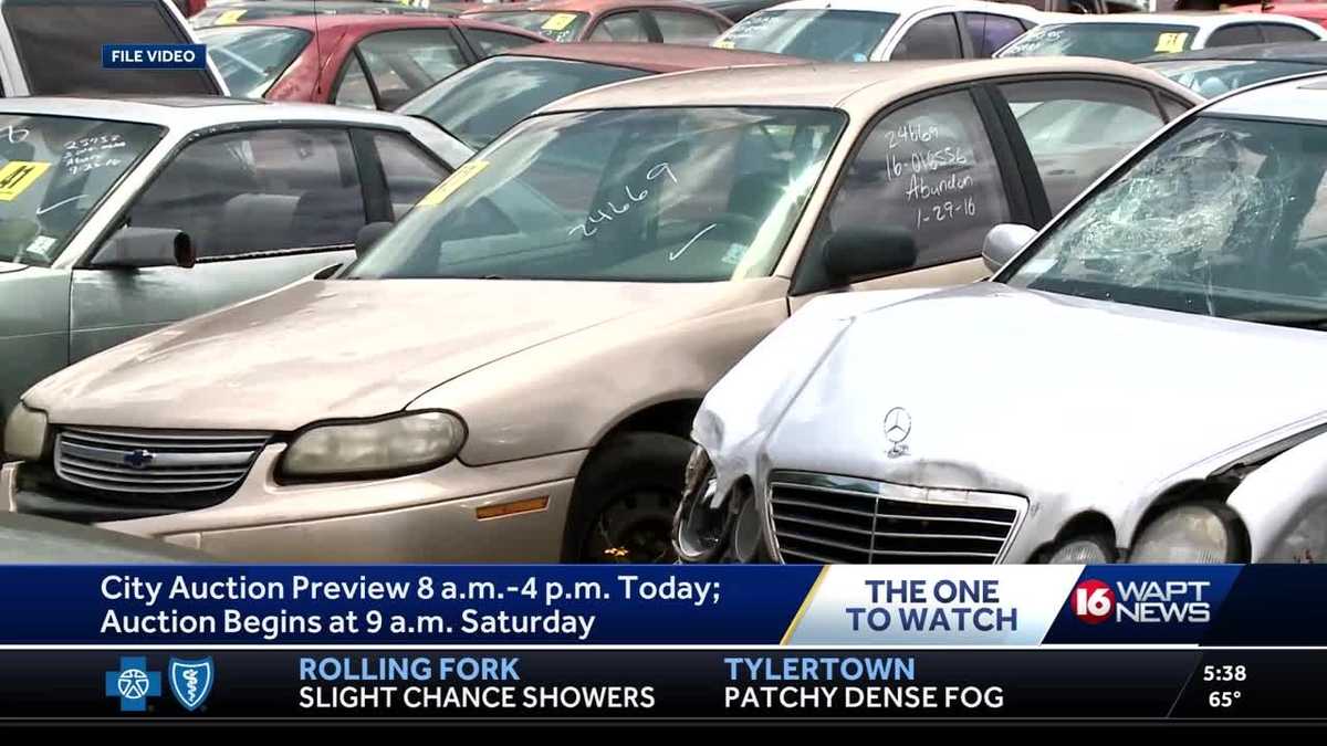 City of Jackson auctions off seized vehicles