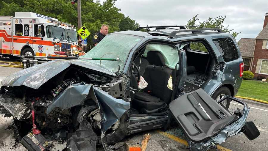 Driver, dog pulled from fiery wreck in Whitehall